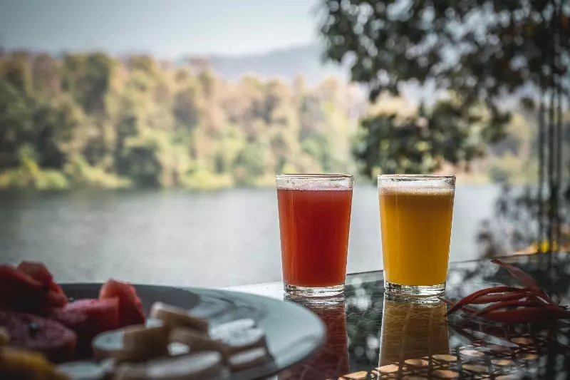 Hotelli Amritara Riverside Luxury Tents