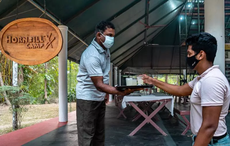 Hotelli Amritara Riverside Luxury Tents