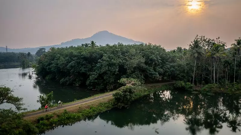 Hotelli Amritara Riverside Luxury Tents