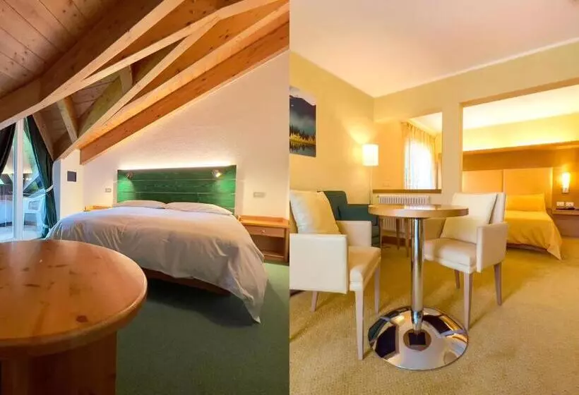 酒店 B&b Garni Villa Campitello