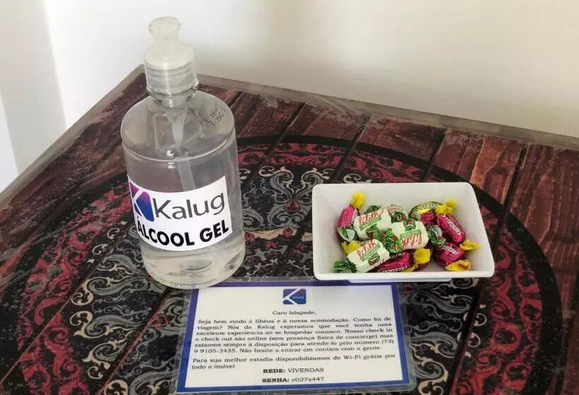 ペンション Kalug Suíte Individual Com Wi Fi 200mbps Em Condomínio Fechado Na Praia Do Sul