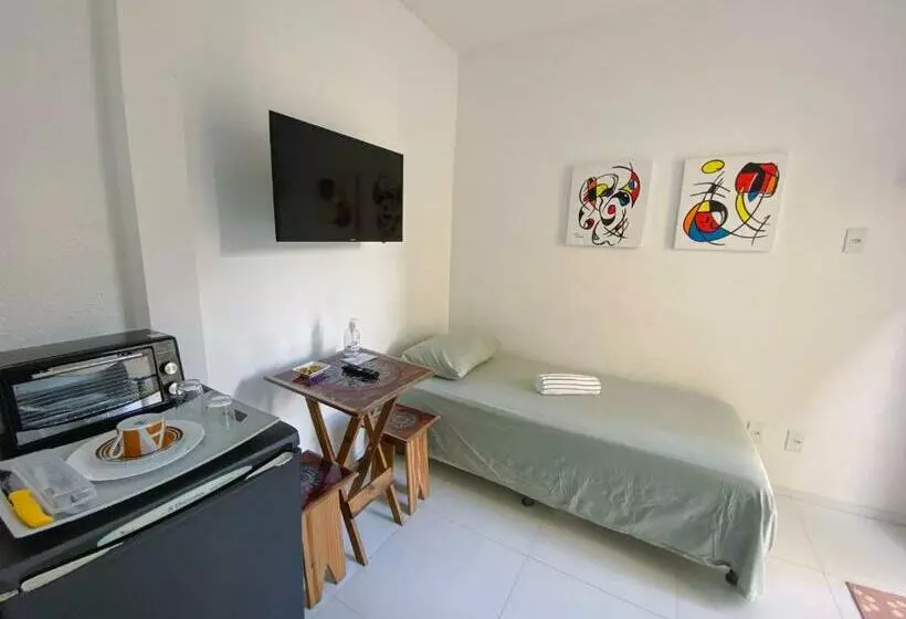 ペンション Kalug Suíte Individual Com Wi Fi 200mbps Em Condomínio Fechado Na Praia Do Sul