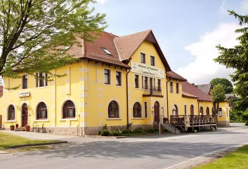 בית מלון כפרי Restaurant Und Pension Zur Puppenstube