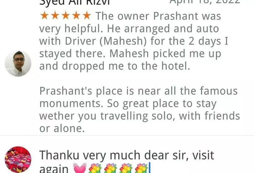 ペンション Lohit Homestay Hampi