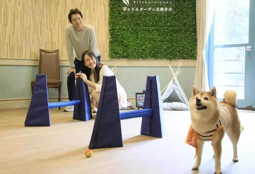Hotelli ゆとりろガーデン北軽井沢 With Dogs