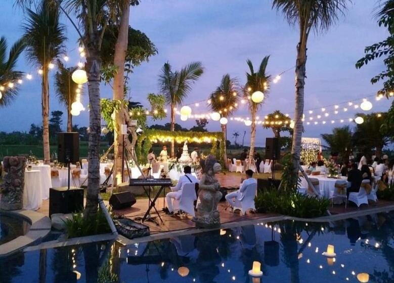 ペンション New Horizon Rice Fields & Beach Villas In Bali