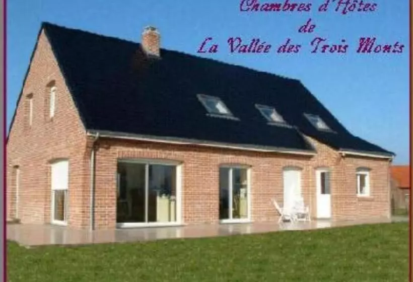 Aamiaismajoitus (B&B) La Vallée Des Trois Monts