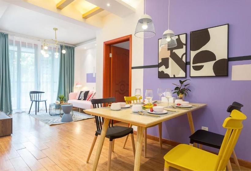 בית מלון כפרי Heifei Baohe ·baida Shopping Mall·