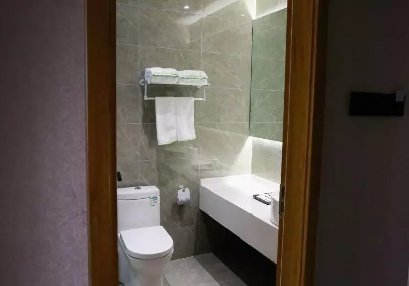 Hotelli Greentree Inn Ankang Chengpeng Mechatronics Citybusiness