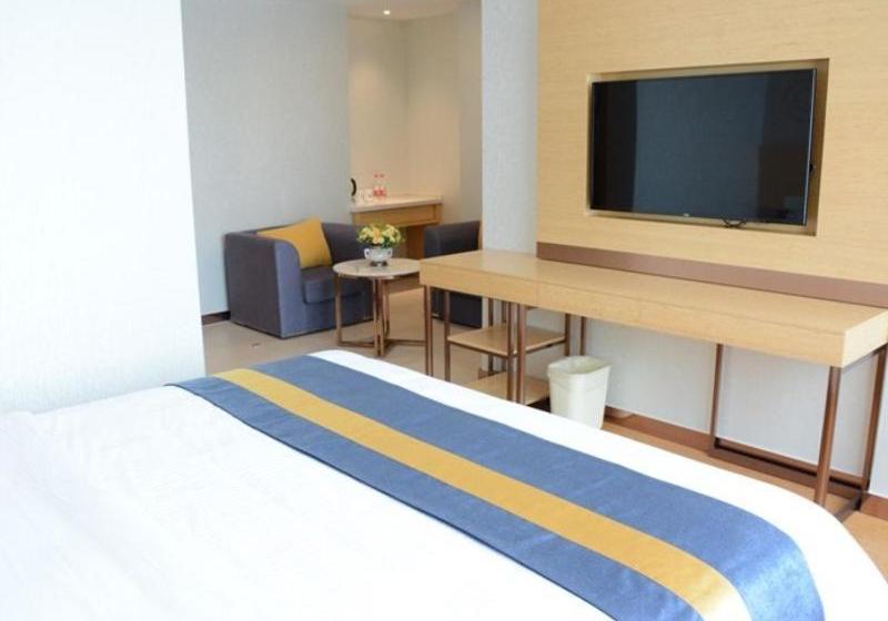 فندق Greentree Inn Yancheng Binhai County Dongpu Industrial Park Express