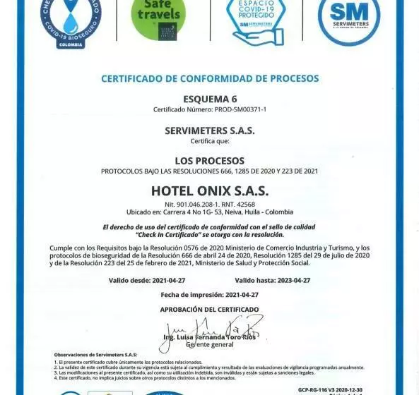 Hotelli Onix