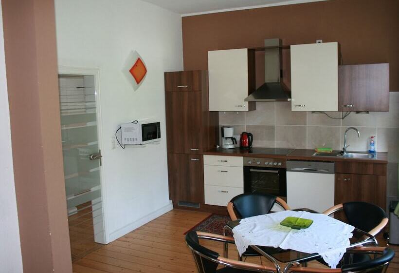 酒店 Ferienwohnung Am Kurpark