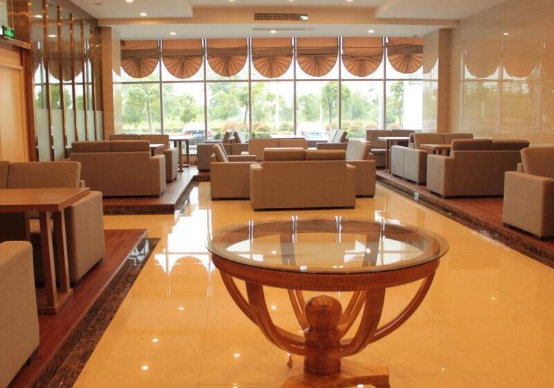 בית מלון כפרי Greentree Inn Ningbo Hangzhou Wan New District Lishi Square Business