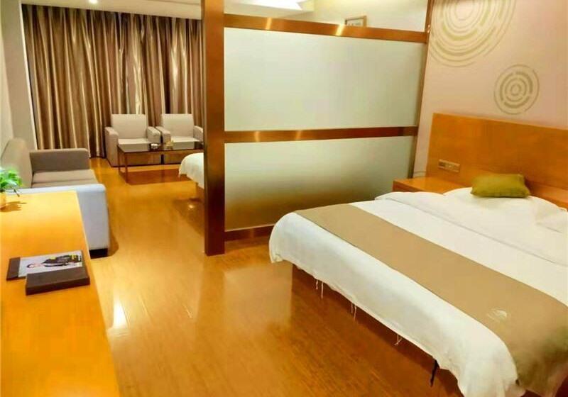 בית מלון כפרי Greentree Inn Ningbo Hangzhou Wan New District Lishi Square Business