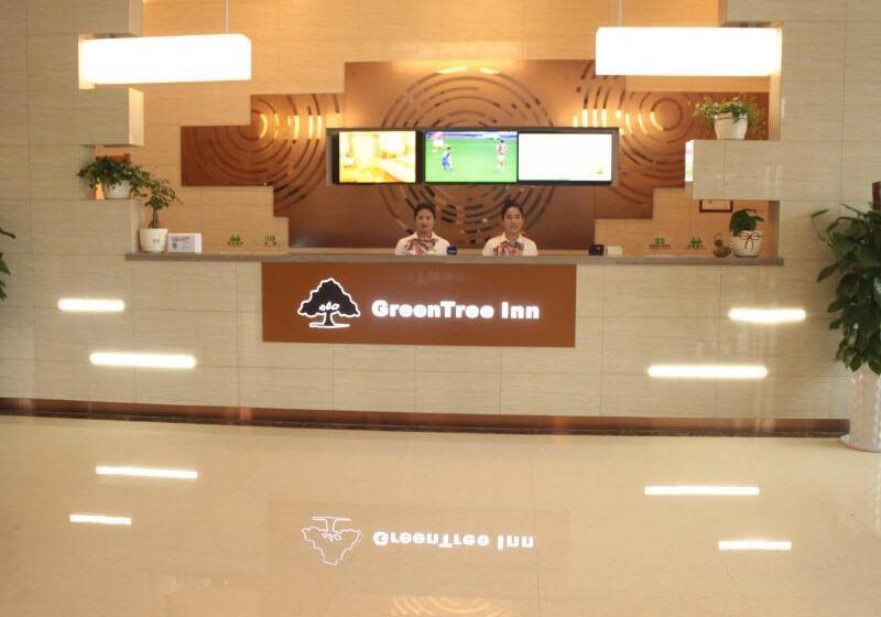 בית מלון כפרי Greentree Inn Ningbo Hangzhou Wan New District Lishi Square Business