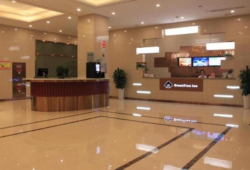 בית מלון כפרי Greentree Inn Ningbo Hangzhou Wan New District Lishi Square Business