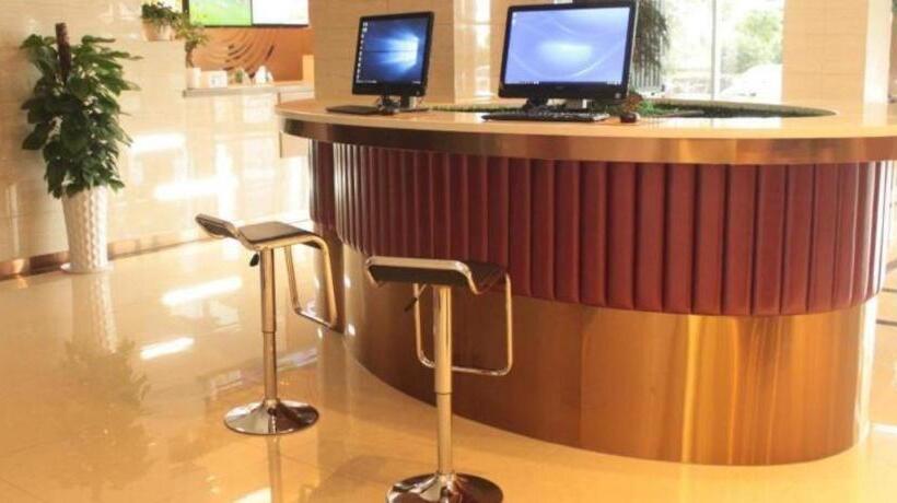 בית מלון כפרי Greentree Inn Ningbo Hangzhou Wan New District Lishi Square Business