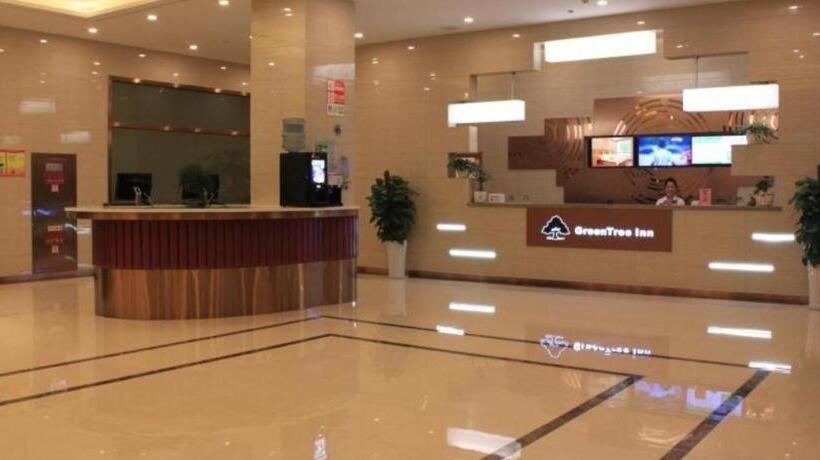 בית מלון כפרי Greentree Inn Ningbo Hangzhou Wan New District Lishi Square Business