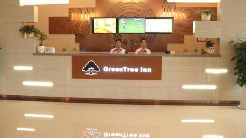 בית מלון כפרי Greentree Inn Ningbo Hangzhou Wan New District Lishi Square Business