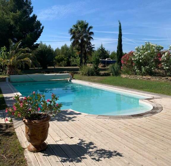 Bed and Breakfast Chambre Privée Avec Accès Piscine