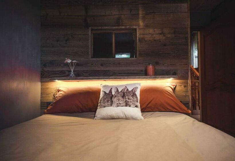 펜션 Chambres En Chalet Petit Déjeuner Inclus