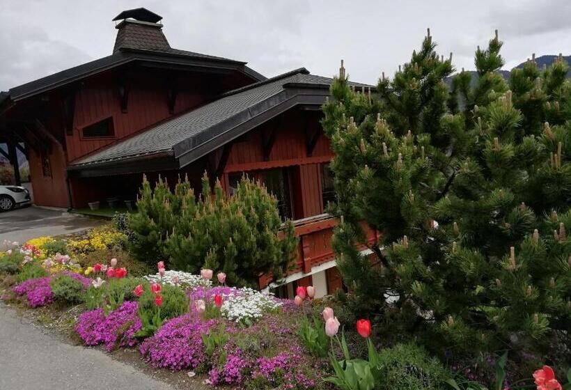 펜션 Chambres En Chalet Petit Déjeuner Inclus