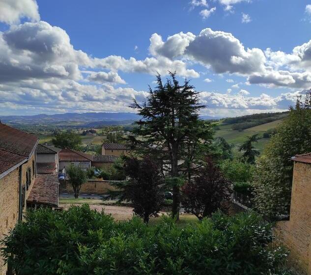 مبيت وإفطار Appartement Bagnols   Les Meublés Des Pierres Dorées