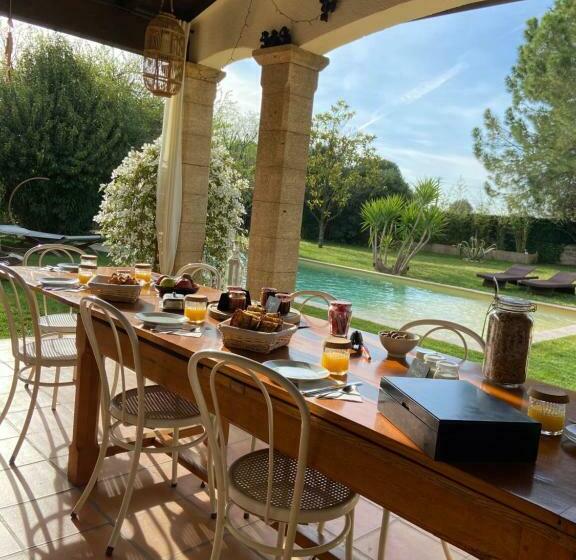ベッドアンドブレックファースト Le Patio, Chambres D Hôtes Pour Adultes En Camargue, Possibilité De Naturisme à La Piscine