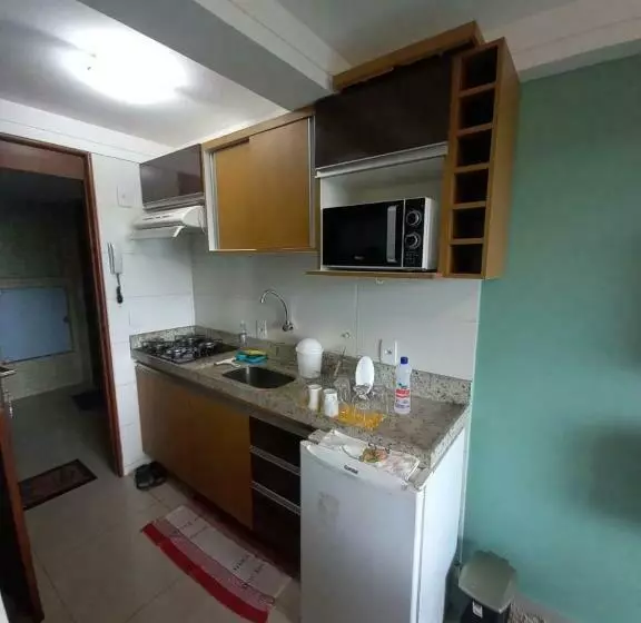 Flat 102 Com Vista Parcial Do Mar!