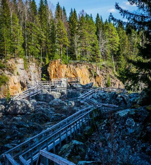 旅馆 Hammarstrand Budget Hotell  Lergodset