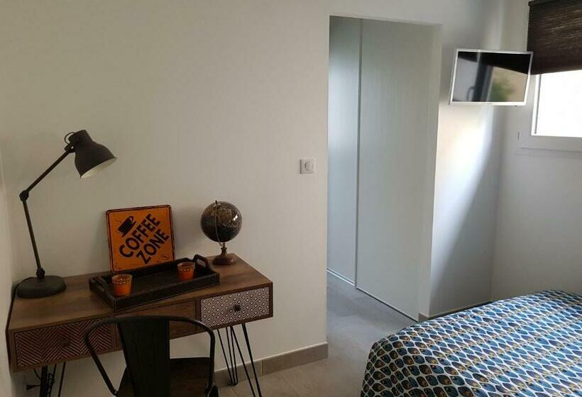 تختخواب و صبحانه Chambre D Hôtes Du Muguet Avec Sdb Privative