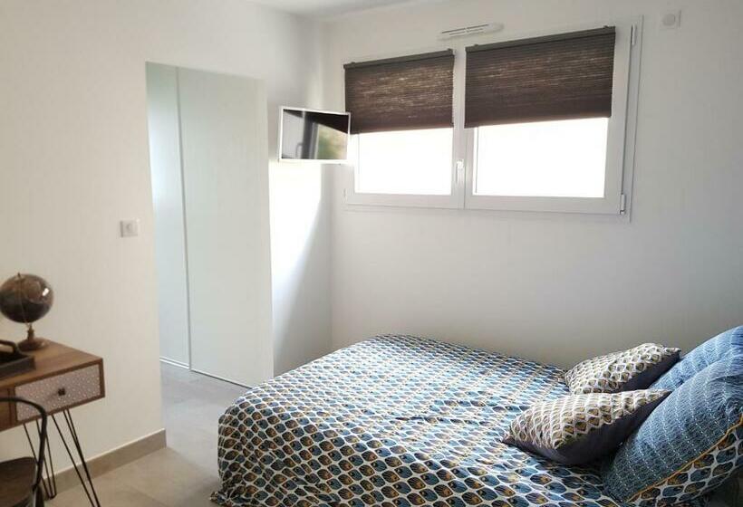 تختخواب و صبحانه Chambre D Hôtes Du Muguet Avec Sdb Privative