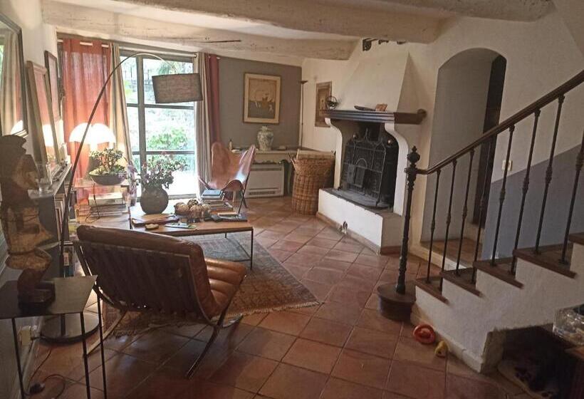 ベッドアンドブレックファースト La Villageoise, Chambre Troglodyte Pitoresque Au Cœur Du Village