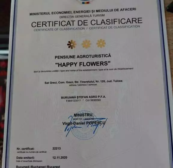 Pensiunea Happy Flowers