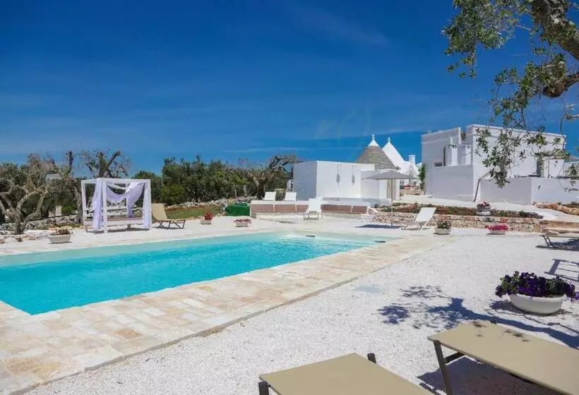 Aamiaismajoitus (B&B) Petranima Wellness In Trulli