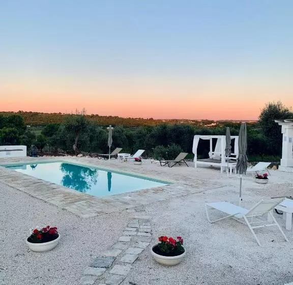 Aamiaismajoitus (B&B) Petranima Wellness In Trulli