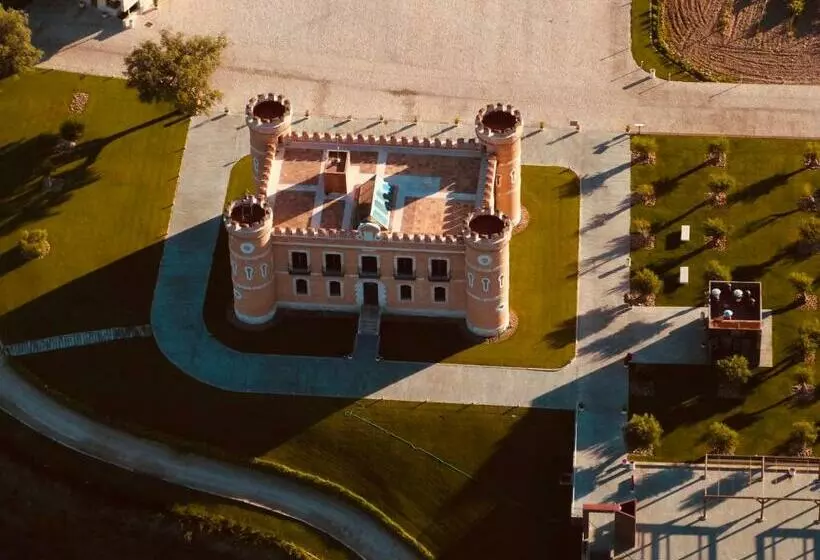 ホテル Castillo De Monte La Reina Posada Real & Bodega