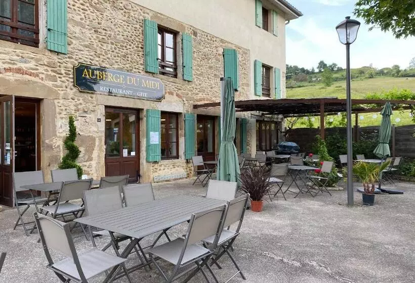 ホテル Gîte   Auberge Du Midi