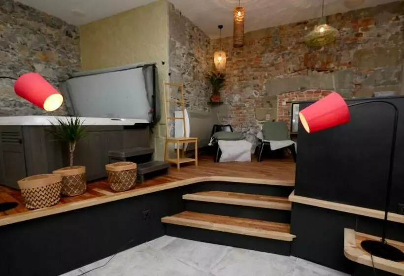 ベッドアンドブレックファースト Appartement Spa Privatif Grenoble At Home Spa