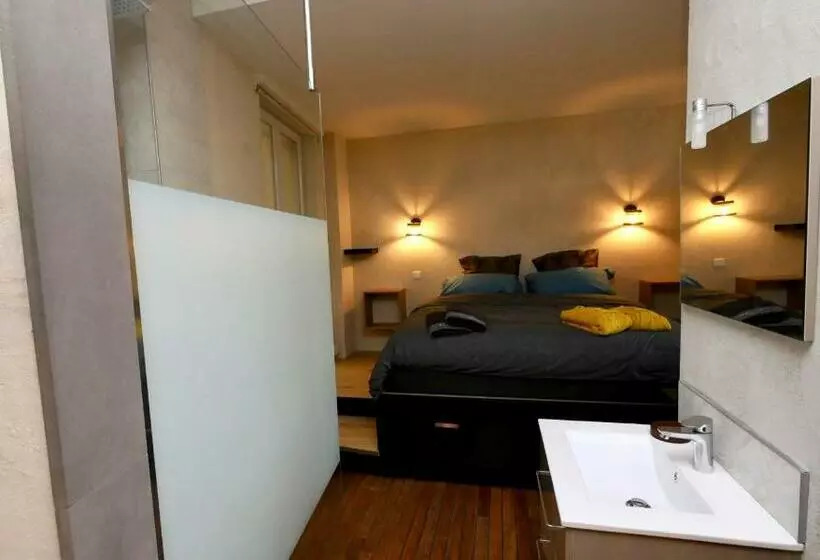 ベッドアンドブレックファースト Appartement Spa Privatif Grenoble At Home Spa