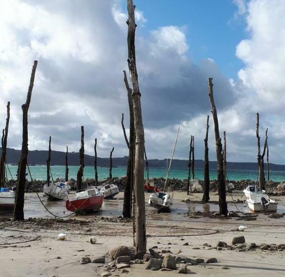 مبيت وإفطار Maison D’hôtes Kergiquel