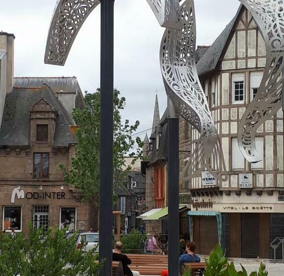 مبيت وإفطار Maison D’hôtes Kergiquel