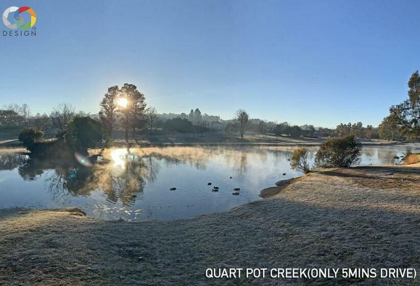 ベッドアンドブレックファースト Granny Flat Next To Golf Course