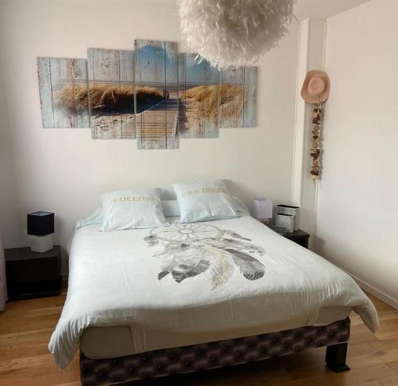 ベッドアンドブレックファースト Chambres Dans Villa Avec Piscine