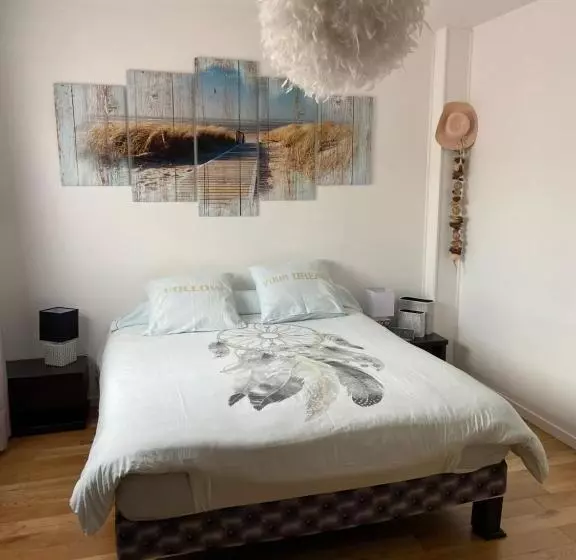 ベッドアンドブレックファースト Chambres Dans Villa Avec Piscine