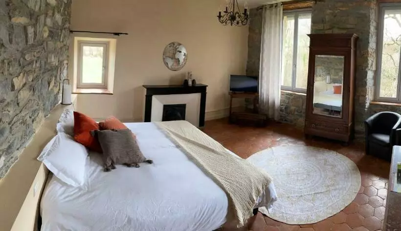 Aamiaismajoitus (B&B) Les Tilleuls