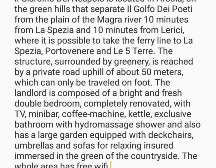 ペンション Il Giardino Del Nespolo