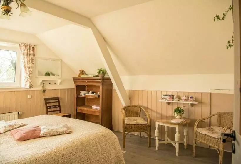 ベッドアンドブレックファースト Boerderijkamer Zwanebloem