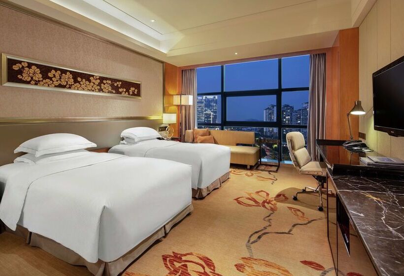 ホテル Hilton Guangzhou Baiyun   Free Shuttle And Phase 1 Registration Service Available For Canton Fair Pe