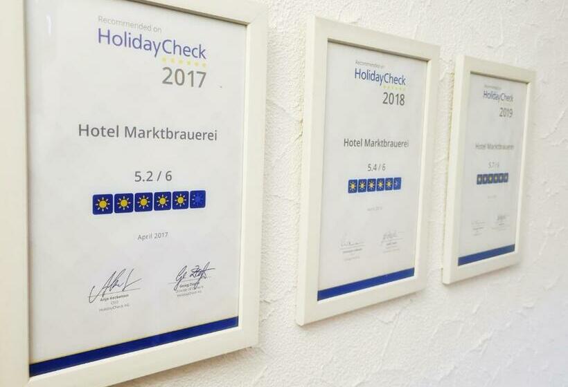 호텔 Marktbrauerei B&b